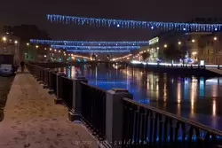 Вид на мост Ломоносова