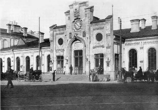 Финляндский вокзал, старинное фото