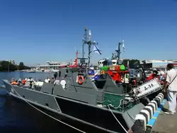 Десантный катер Каспийской флотилии «Д-56»