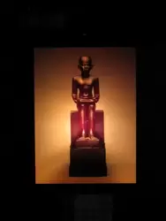 Музей сновидений Фрейда, египетский бронзовый Имхотеп — покровитель терапии и толкования сновидений