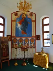 Иконостас часовни Св. Николая (Спас-на-водах) в Санкт-Петербурге
