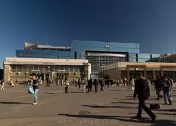 Павильоны станций метро «Спасская» и «Сенная площадь»
