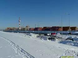 Дамба в Санкт-Петербурге, паромно-перегрузочный терминал ООО «Моби Дик»