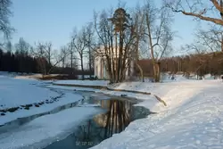 Зимний пейзаж в Павловске