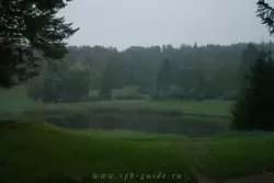 Дождь в Павловске