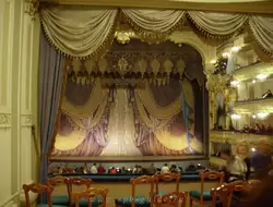 Мариинский театр, вид на сцену из царской ложи