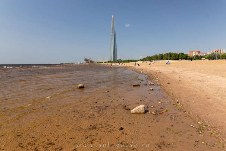 Пляжи Санкт-Петербурга, парк 300-летия Санкт-Петербурга