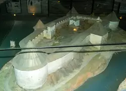 Старая Ладога, модель крепости
