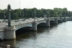 Ушаковский мост в Петербурге, фото