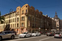Доходный дом, архитетор П.М. Мульханов, Каменноостровский проспект 50