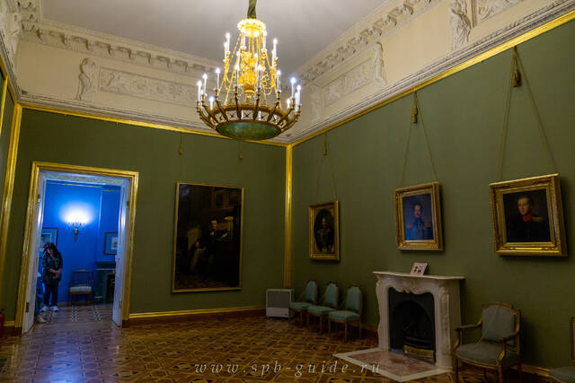 Строгановский дворец, Большой кабинет