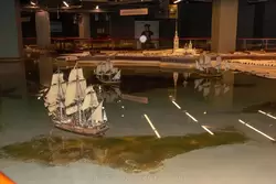 Корабли в музее «Петровская Акватория»