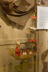 Кунсткамера, культовый кораблик из Индии