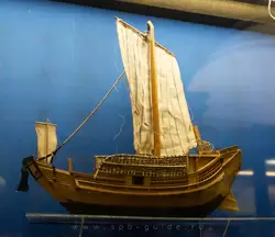 Модель торгового суда 17–19 веков в Японии