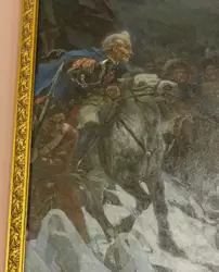 Василий Суриков, Переход Суворова через Альпы в 1799 году