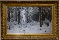 И. И. Шишкин, Зима (вариант картины «Зима в лесу»)