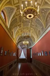 Музейный коридор в Юсуповском дворце