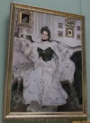 В.Серов «Портрет княгини Зинаиды Николаевны Юсуповой» 1902