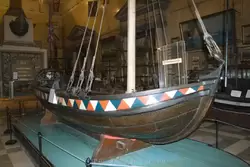 Ботик Петра Великого в Военно-Морском музее
