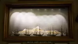 «Взятие крепости Корфу 18-20 февраля 1799 г.» — диорама В.В. Кремера
