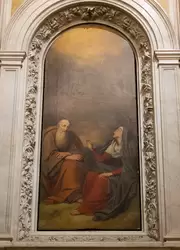 Исаакиевский собор, икона «Святые праведные Иоаким и Анна» К. Штейбен, 1849 г.