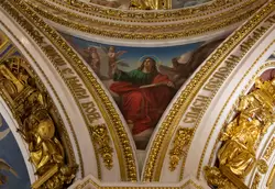 Исаакиевский собор, мозаика в парусе «Евангелист Лука»