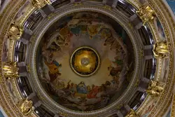Исаакиевский собор, роспись «Богоматерь во славе» Карла Брюллова в центральном куполе