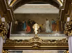 Исаакиевский собор, роспись в аттике «Неверие Фомы» Ф. Бруни