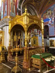 Новодевичий монастырь, интерьер собора Воскресения Христова