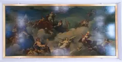 Плафон «Апофеоз Героя», прославляющий Петра Великого в аллегорической форме, Картинный зал