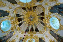 Свод Церковного зала, Церковный корпус Большого дворца Петергофа