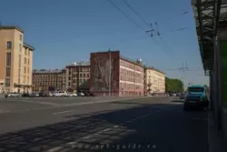 Проспект Стачек в Санкт-Петербурге