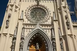Окно-роза, Готическая капелла в Петергофе