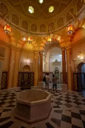 Купольный зал в Турецкой бане в Царском Селе