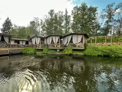 Летняя терраса ресторана «Русская рыбалка»