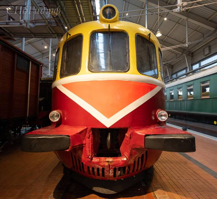 Автомотриса — пассажирский вагон с дизельным двигателем, Железнодорожный музей