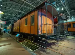 Багажный вагон Д 1777 Санкт-Петербурго-Варшавской железной дороги