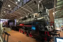 Товарный паровоз ОД 1080, Железнодорожный музей в Санкт-Петербурге