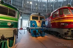 Железнодорожный музей в Санкт-Петербурге, электровозы