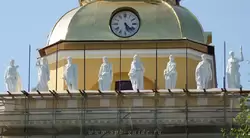 Скульптуры главного фасада Адмиралтейства