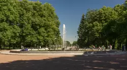 Фонтан «Венок славы» в парке Победы