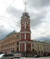 Башня городской думы на Невском проспекте