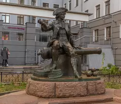 Памятник Василию Корчмину в Санкт-Петербурге