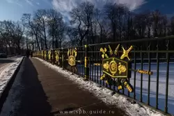 Пантелеймоновский мост - ограда