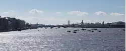 Вид на Неву с Троицкого моста