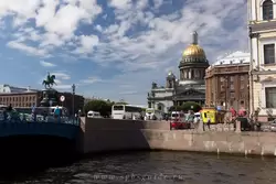 Исаакиевская площадь и Синий мост