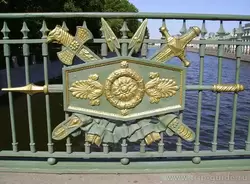 Ограда Пантелеймоновского моста, фото