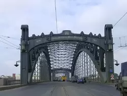 Большеохтинский мост (Императора Петра Великого)