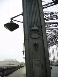 Большеохтинский мост в Петербурге