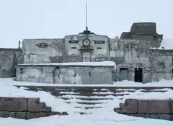 Форты Кронштадта, главный портик форта Тотлебен